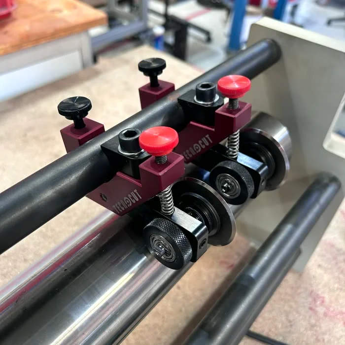 Dos unidades CSU montadas sobre el eje en el taller