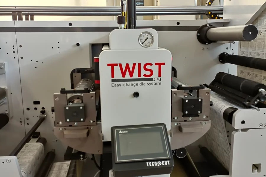 E-Diffsystem sobre una Omet con sistema Twist