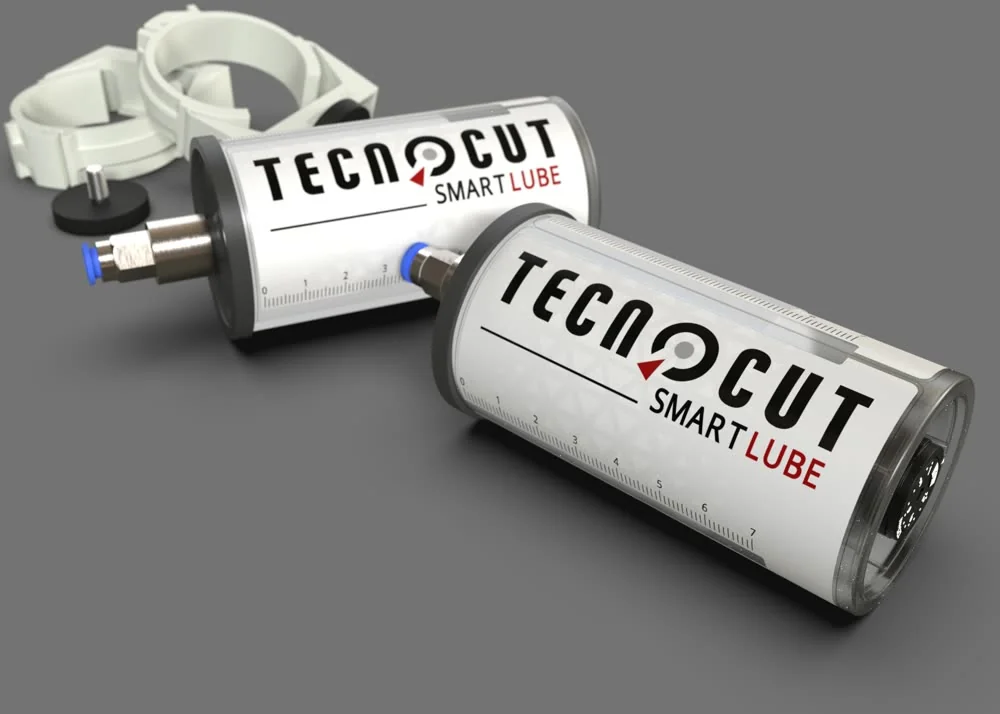 Cartuchos SmartLube con sus abrazaderas de fijación