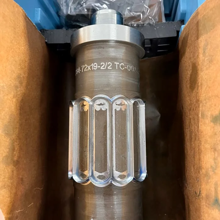 Fustella rotativa standard, con i contorni di taglio lavorati